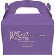 Just the Love Facts Gable Favor Boxes Image 4 of 4